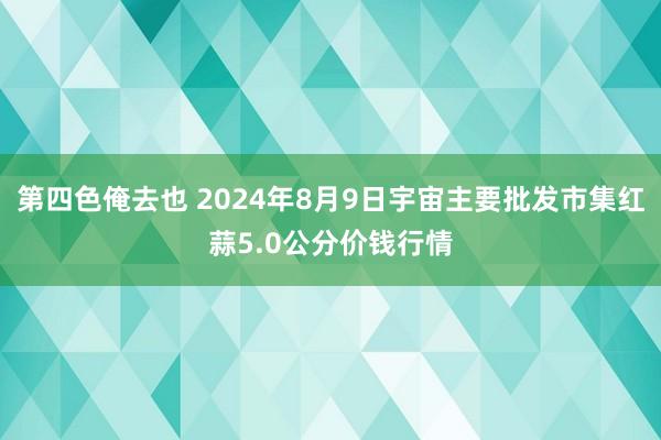 第四色俺去也 2024年8月9日宇宙主要批发市集红蒜5.0公分价钱行情