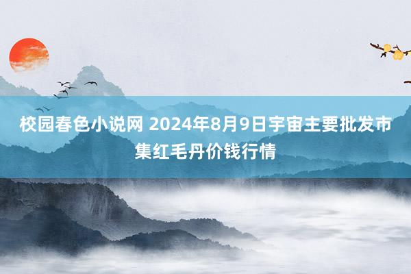 校园春色小说网 2024年8月9日宇宙主要批发市集红毛丹价钱行情